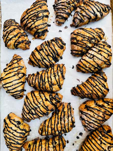 Banana Chocolate Chip Scone