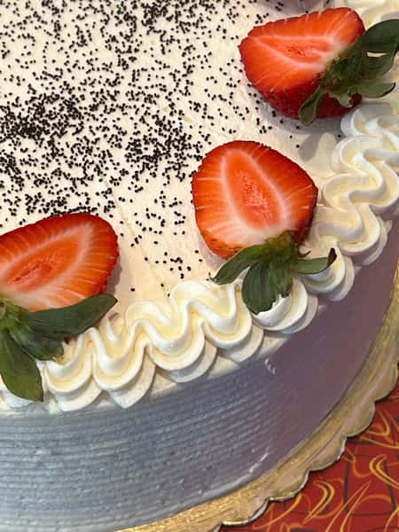 Special Cake - Strawberry Lemon Poppy