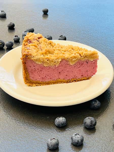 Special Cheesecake - Blueberry Crumble