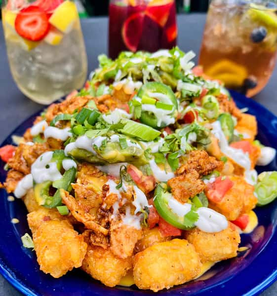 LOADED MEXICAN CHICK'N TOTCHOS