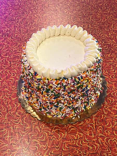 6" Whole Funfetti Cake
