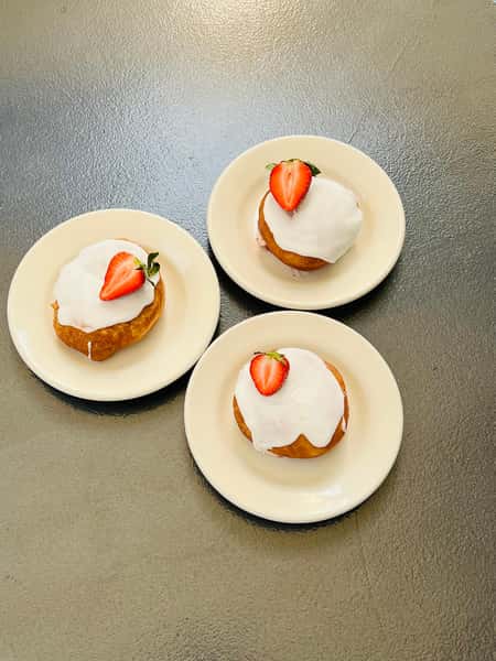 Strawberry Cream Donut