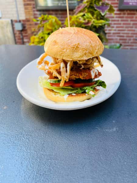 Buffalo Chicken Burger