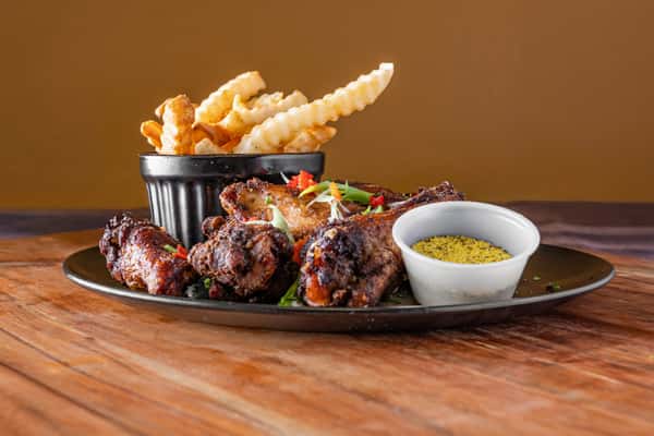 6Pc Wings Lemon Pepper