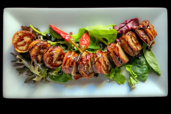 Bacon Wrapped Sausage