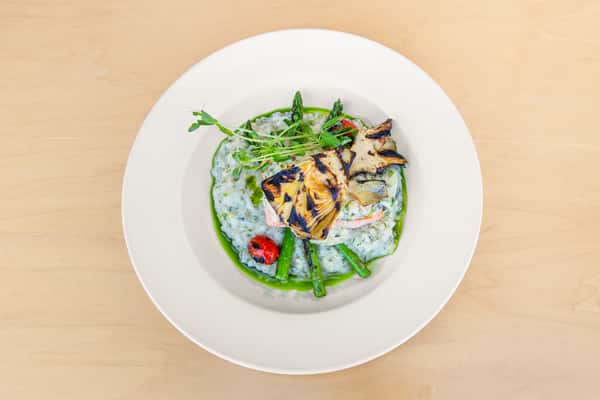 Salmon with Artichoke Cream