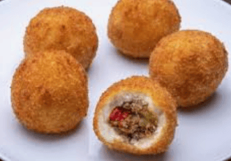Papas Rellenas / Fried Stuffed Potato Ball