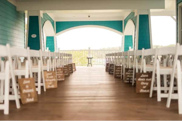 chairs wedding venue