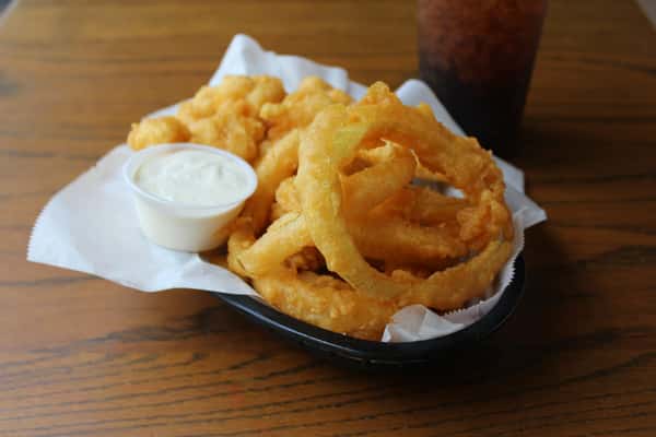 Combo Basket - Onion Rings & Cauliflower