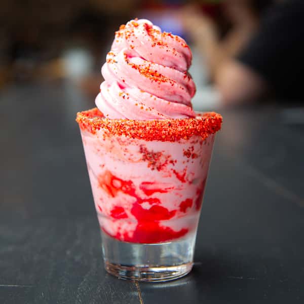 Strawberry SOFT SERVE Margarita! $10