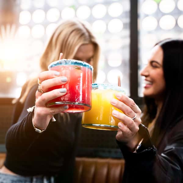 Cheersing of margaritas