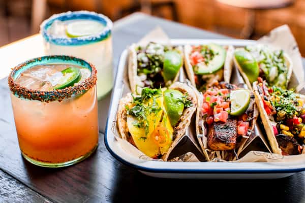 tacos and drinks