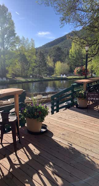 pond deck