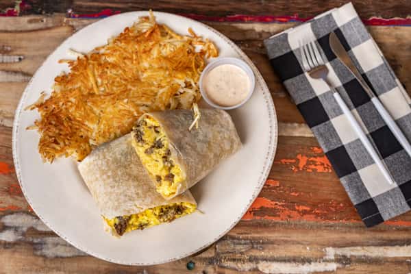 Sausage Egg and Cheese Wrap
