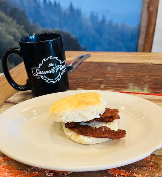Applewood Smoked Bacon Biscuit