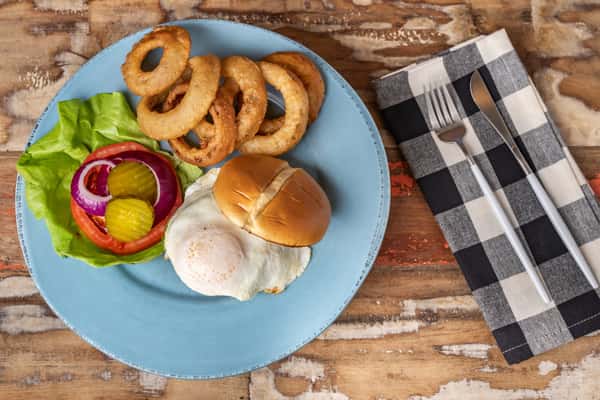 Fried Egg Brunch Burger