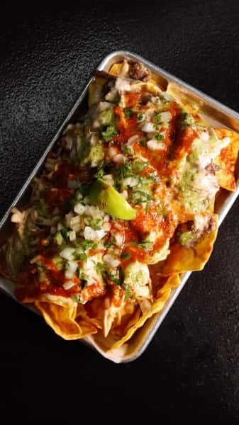 tray of nachos