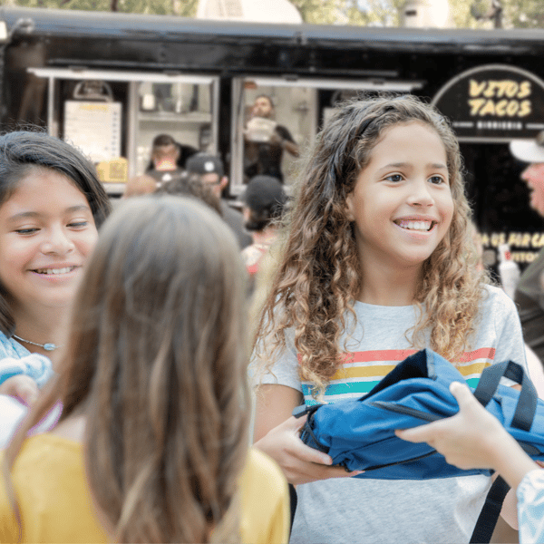 Vitos Tacos Food Truck at a Henderson, Nevada school event