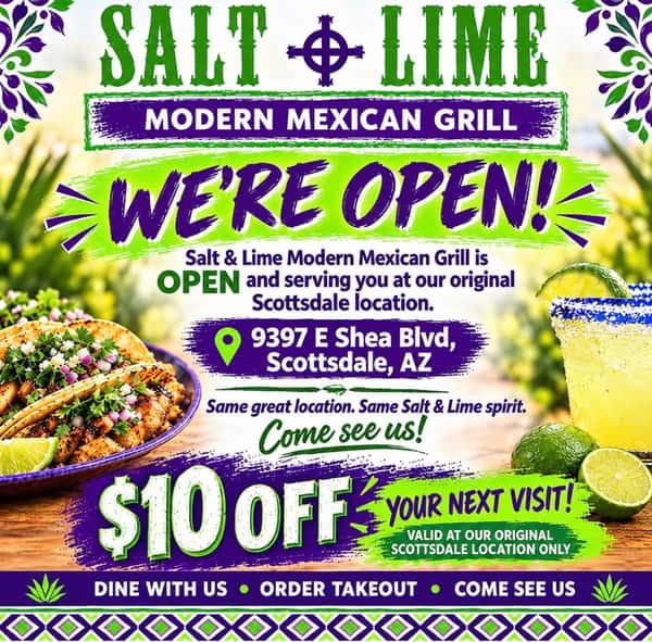 Come join us and receive $10 off your check, valid through September 30th. Happy Hour Monday - Saturday 3pm to 6pm, all day Sunday! #modernmexican #footballsundays🏈 #sundayfunday☀️