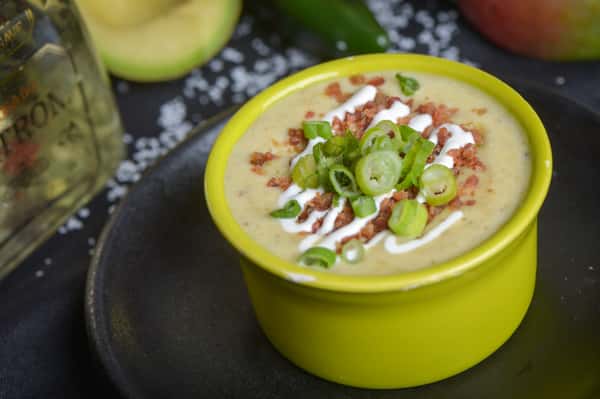 Roasted Jalapeño Potato Soup
