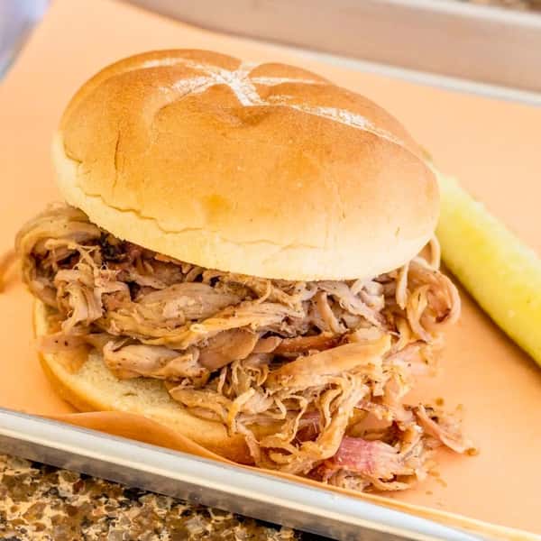 Welcome Follower Pulled Pork Sandwich