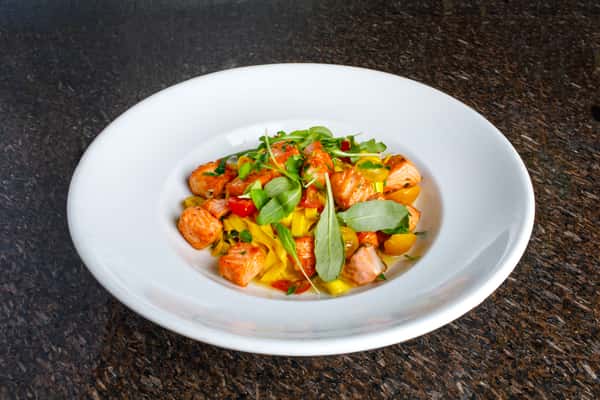 Healthy Salmon Pasta