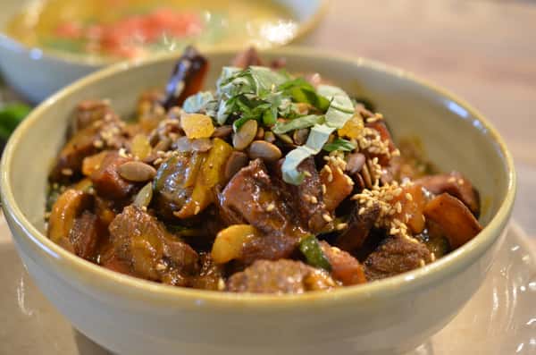 Beef Tips & Rice