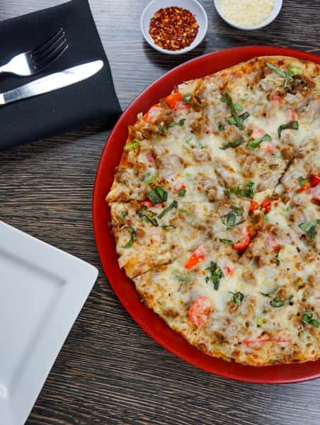 Hot Italian Sausage Pizza