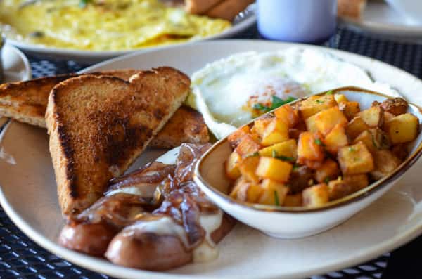 Chicken Apple Sausage Platter