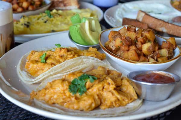 Spicy Teek Teek Tacos