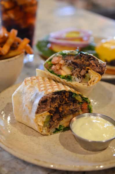 Beef Shawarma Wrap
