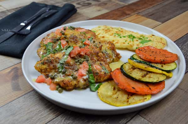 Lemon Butter Chicken Platter