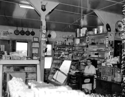 Interior vintage store