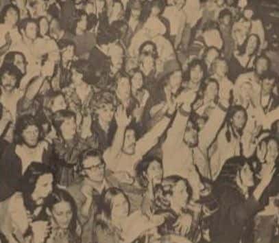 Willie Nelson concert at Specht's 1975