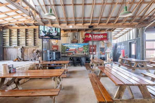 Interior of Spechts Texas with bench seating