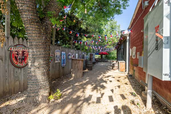Exterior space for Spechts Texas