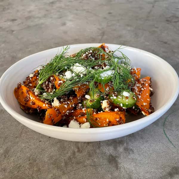 Roasted Carrot & Cucumber