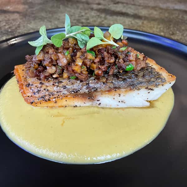 Crispy Skin Sea Bass