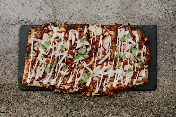 Flat Bread pizza