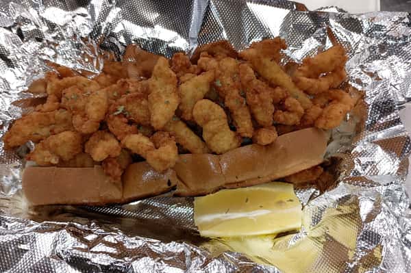 Clam Strip Roll Platter