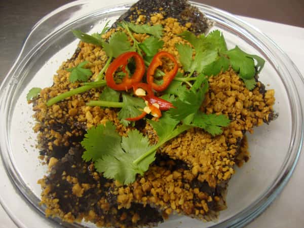 Taiwanese Salt & Pepper Black Pudding Cake 椒鹽豬血糕-M