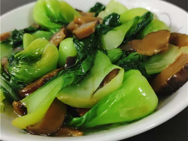 74. Stir Fried Green Pak Choi Dishes 小唐菜