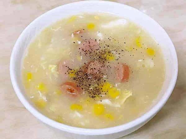 12. Sweetcorn Soup 玉米湯