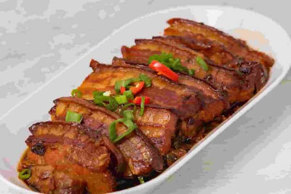 Braised Sliced Pork with Preserved Mustard 梅菜扣肉