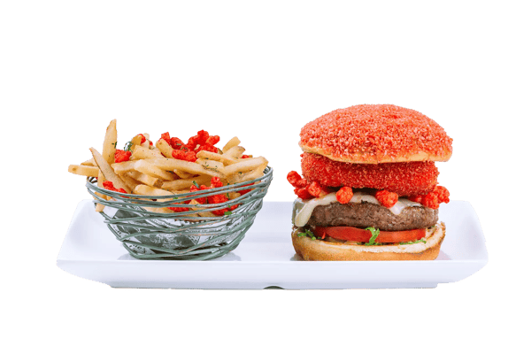 Flaming Hot Cheetos® Burger