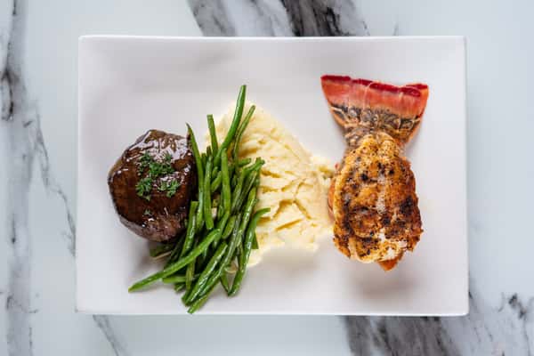 Angus Filet & Lobster Surf and Turf
