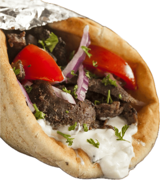 Lamb Gyros w fries