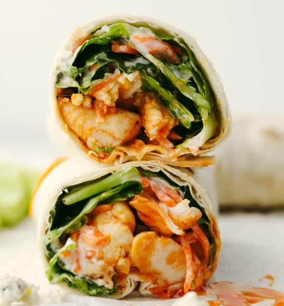 Boom Boom Chicken Wrap