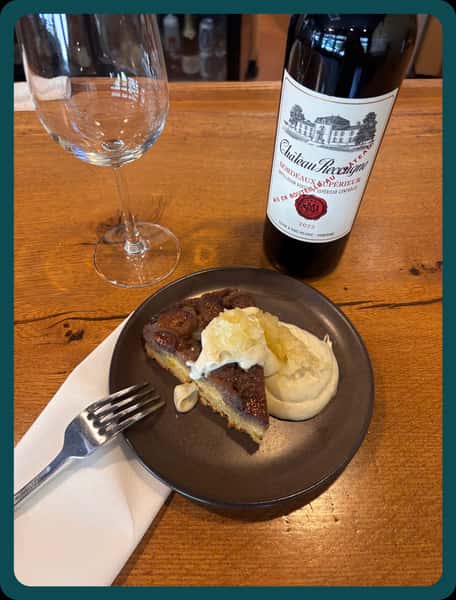 upside down fig cake