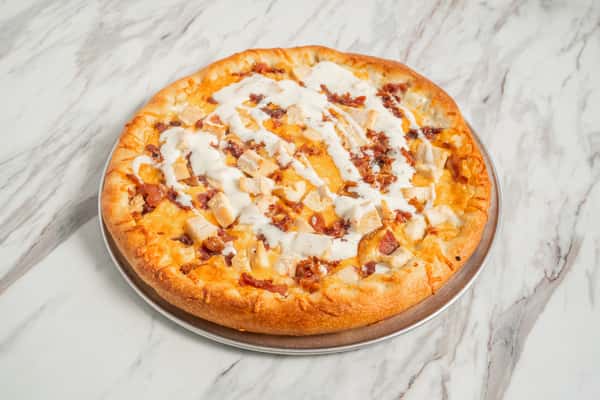 small chicken bacon ranch pizza